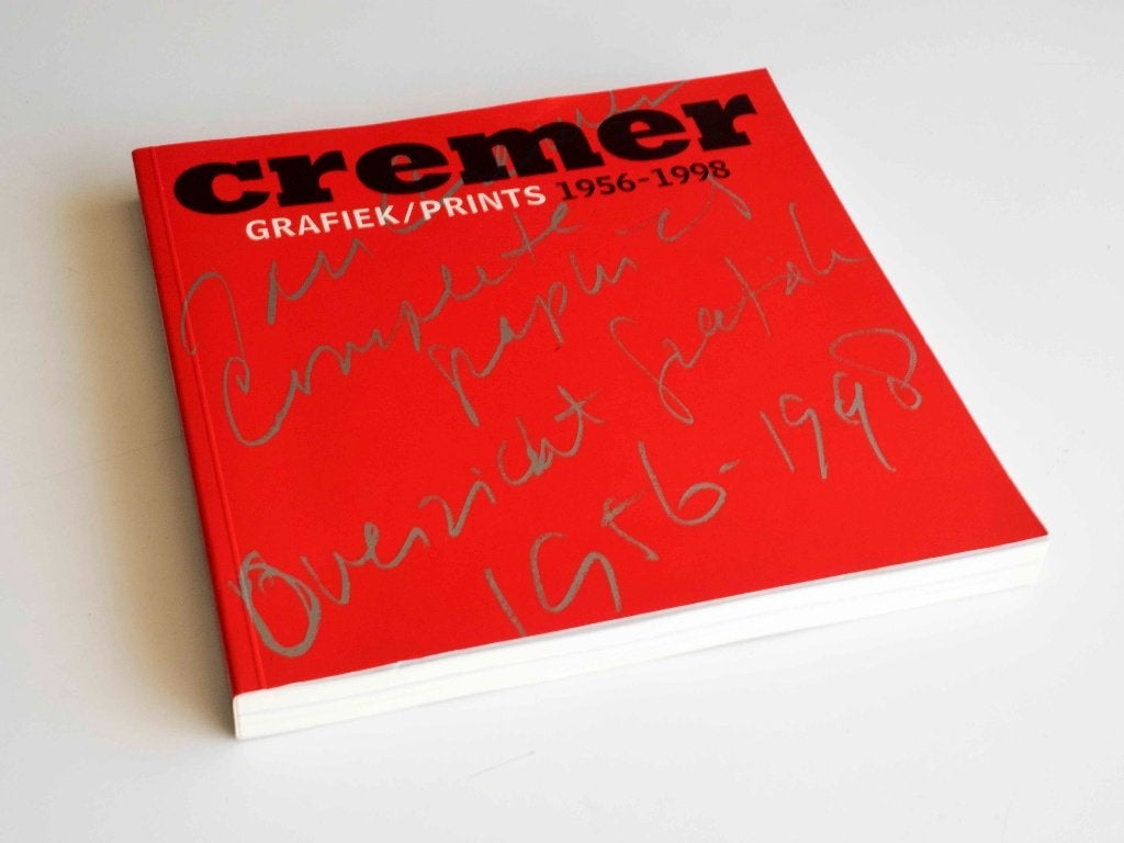 Cremer grafiek/prints 1956-1998 | Pierre Restany, Ophalen of Verzenden, Zo goed als nieuw, Schilder- en Tekenkunst