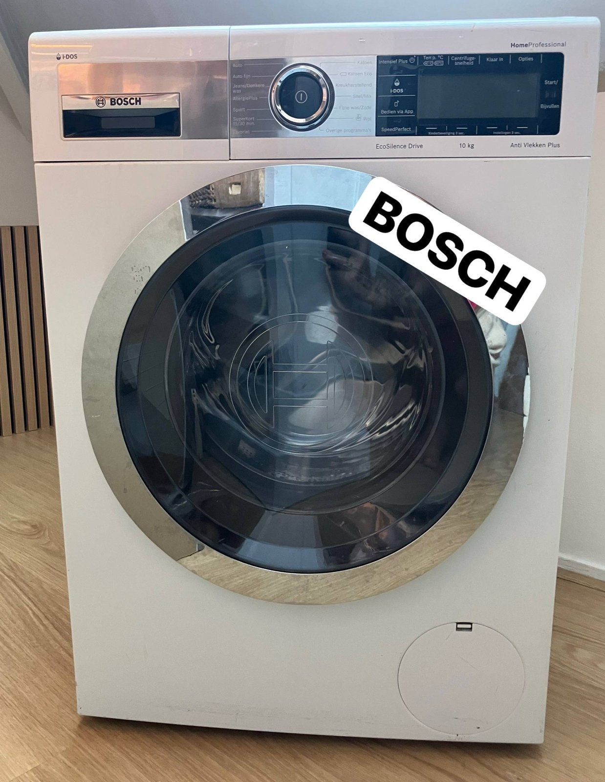 Bosch HomeProfessional Serie 8, 8 tot 10 kg, Ophalen, Gebruikt, 85 tot 90 cm