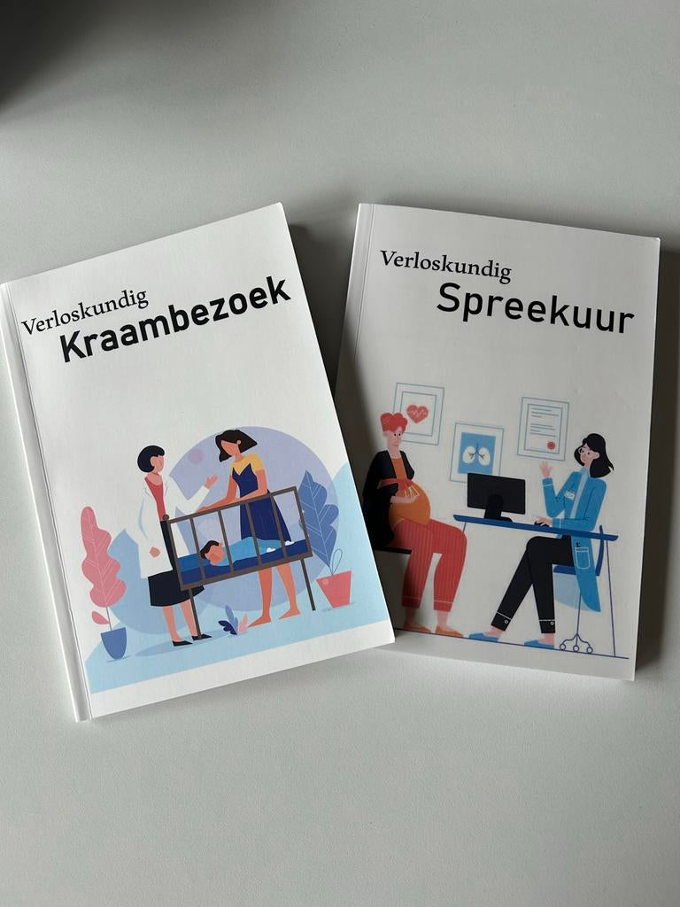 Verloskundig Kraambezoek & Spreekuur Boeken (Set van 2), Ophalen of Verzenden, Beta, Zo goed als nieuw