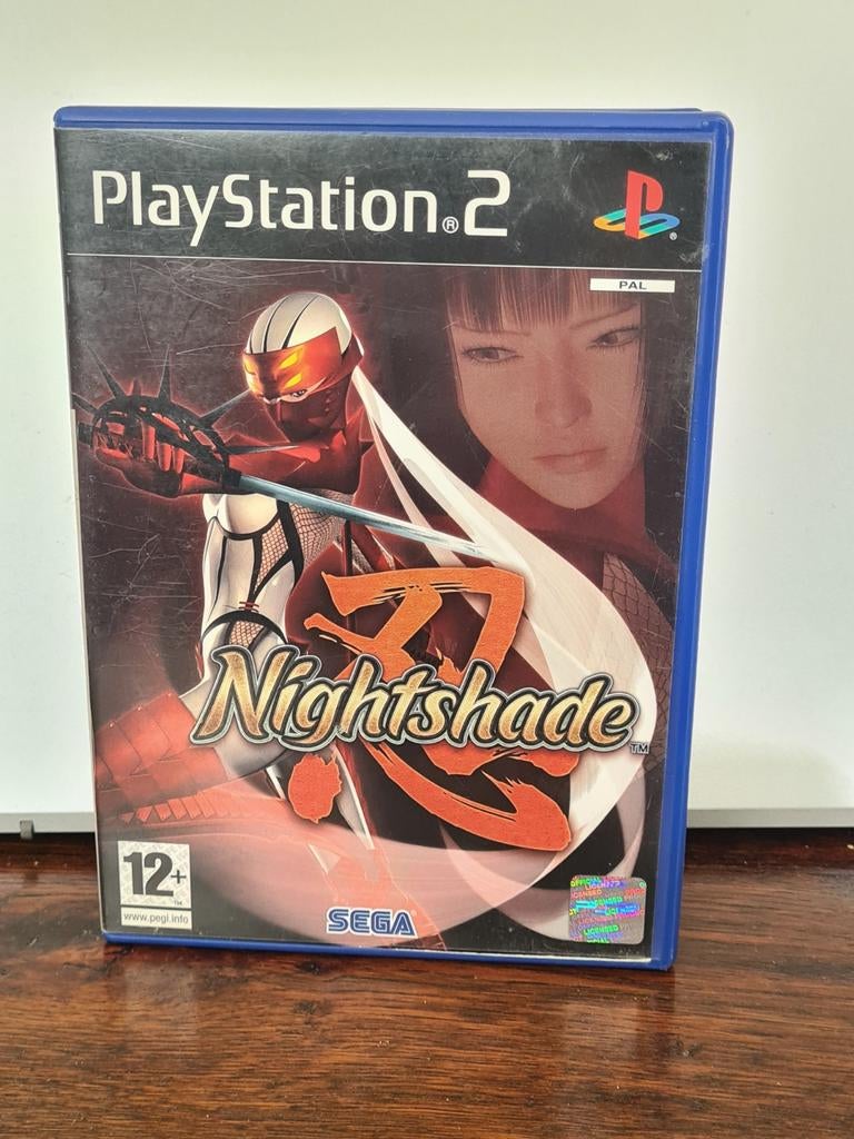 Nightshade PS2 - Actievolle Ninja Game, 1 speler, Ophalen of Verzenden, Zo goed als nieuw, Avontuur en Actie