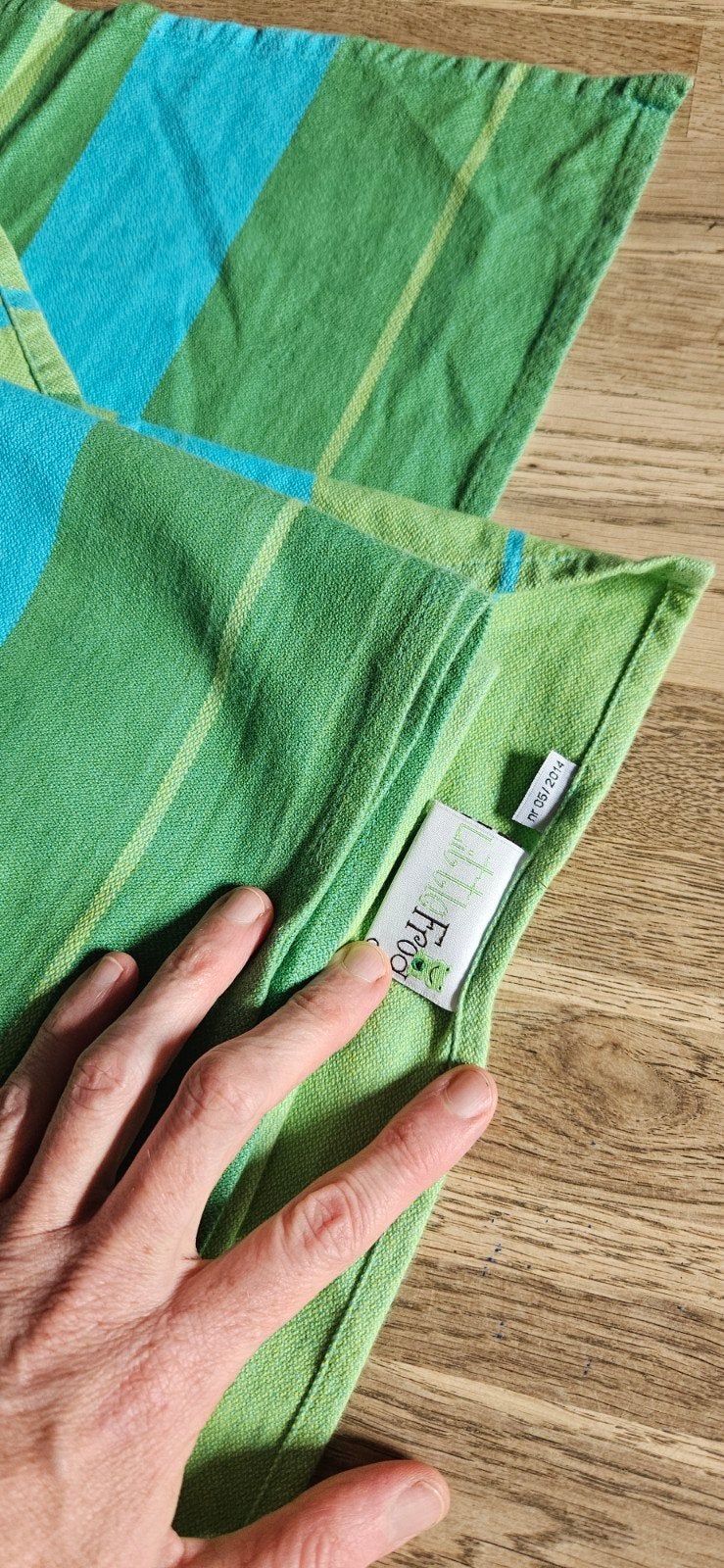 Little Frog geweven draagdoek maat 6, Kinderen en Baby's, Ophalen of Verzenden, Gebruikt, Draagdoek, Overige merken