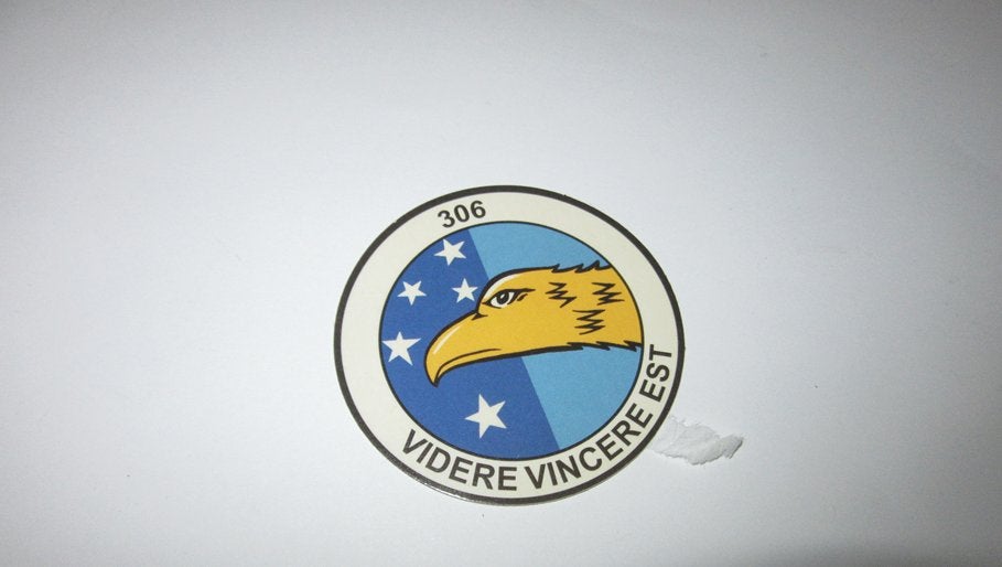306 Squadron stickertje, Verzenden, Luchtmacht, Nederland, Overige typen