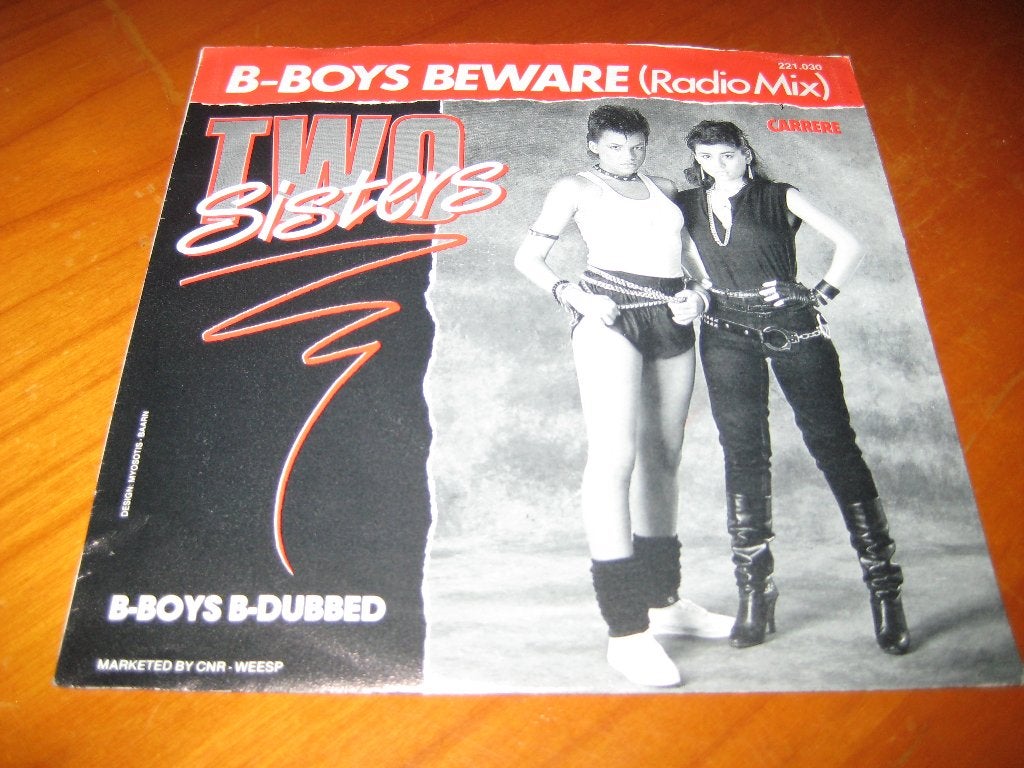 Two Sisters: B-Boys beware (radio-mix), Ophalen of Verzenden, Zo goed als nieuw, Pop