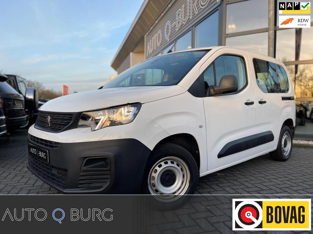 Peugeot Partner 1.2 PureTech Pro | | 16D km! | Dubbele Schui, Voorwielaandrijving, Gebruikt, Wit, Origineel Nederlands