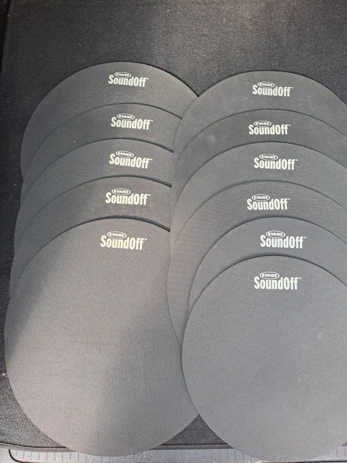 Evans SoundOff drumdempers - Set van 10 stuks, Ophalen of Verzenden, Zo goed als nieuw, Trommel
