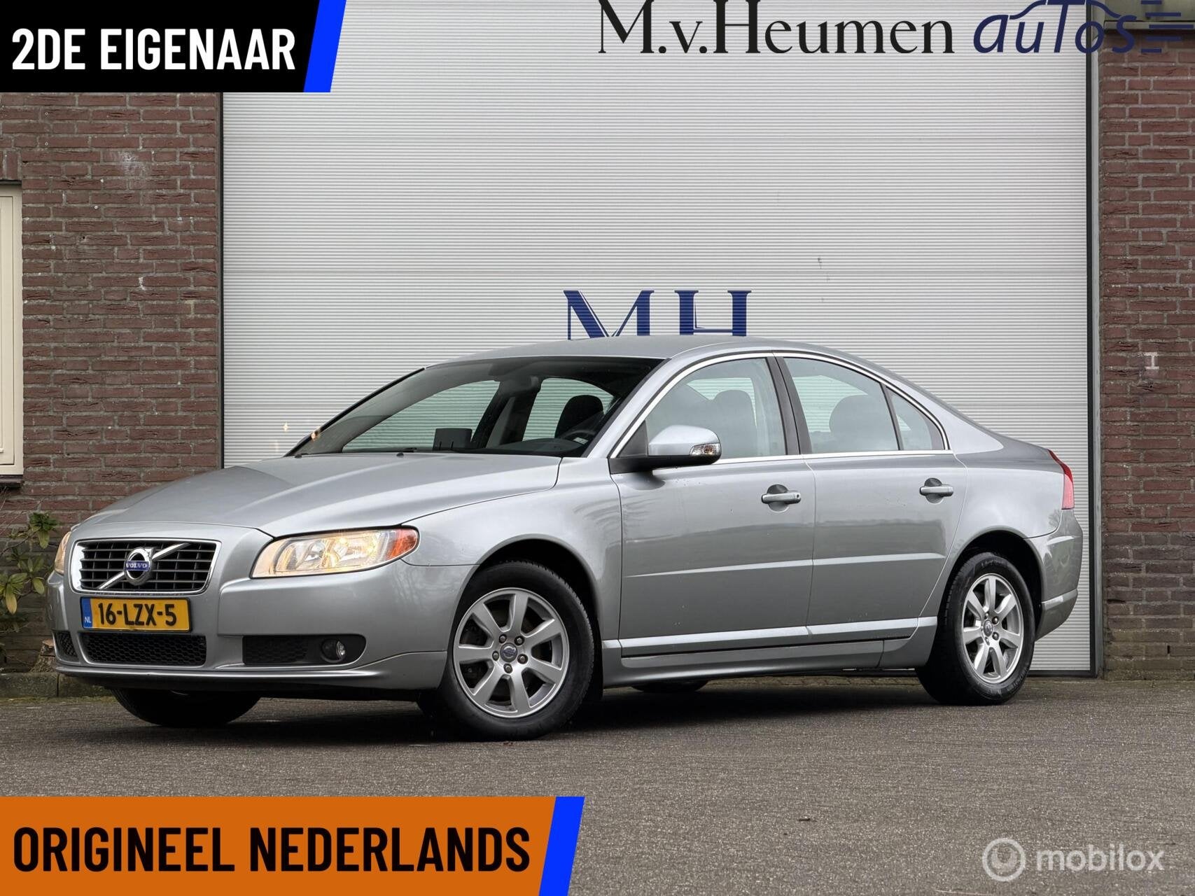 Volvo S80 2.0 D3 163PK 5Cilinder ORG NED 2DE EIG LAGE KM, Auto's, Volvo, Voorwielaandrijving, Euro 5, Gebruikt, Zwart