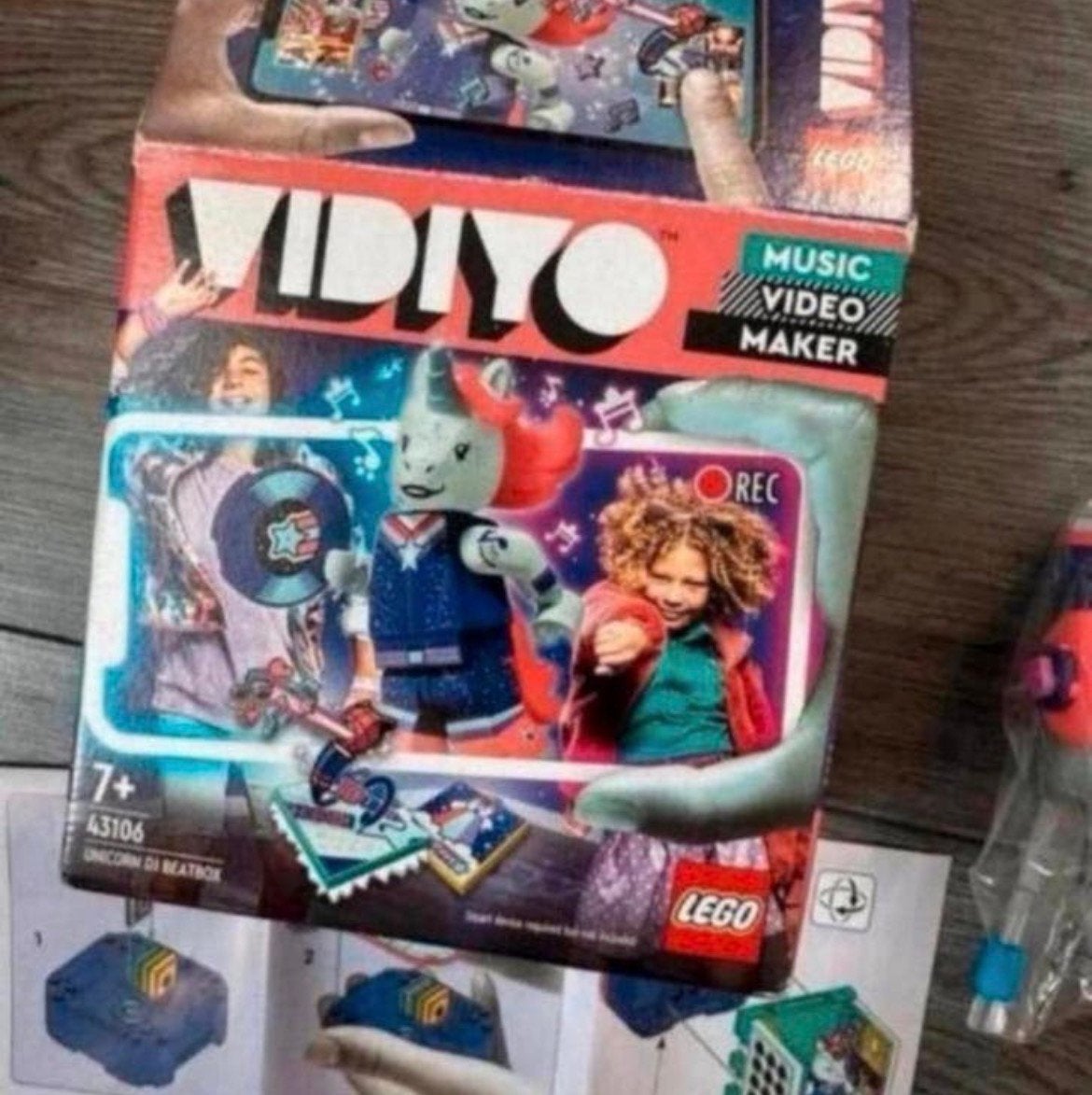 Lego vidiyo 43106 Unicorn DJ BeatBox, Gebruikt, Overige thema's, Lego, Ophalen of Verzenden
