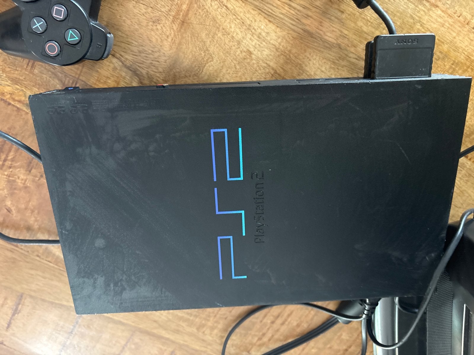 PlayStation 2 met TV en controller, Spelcomputers en Games, Spelcomputers | Sony PlayStation 2, Gebruikt, Ophalen of Verzenden