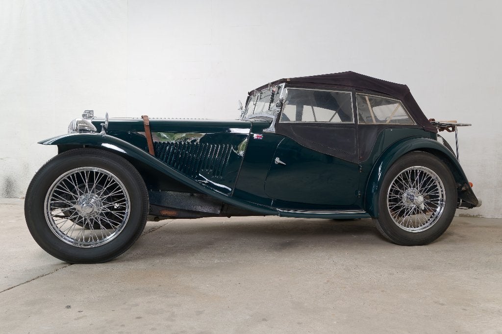 MG TC | British Racing Green | Chrome Spokes, foto 10