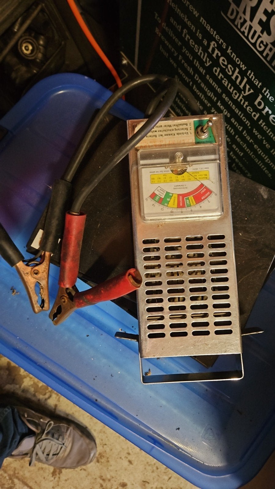 accu tester, Ophalen of Verzenden