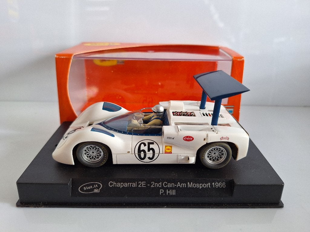Slot.it Chaparral 2E Can Am MoSport 1966 Nr. 65, Overige merken, Racebaan, Slot-it, Ophalen of Verzenden