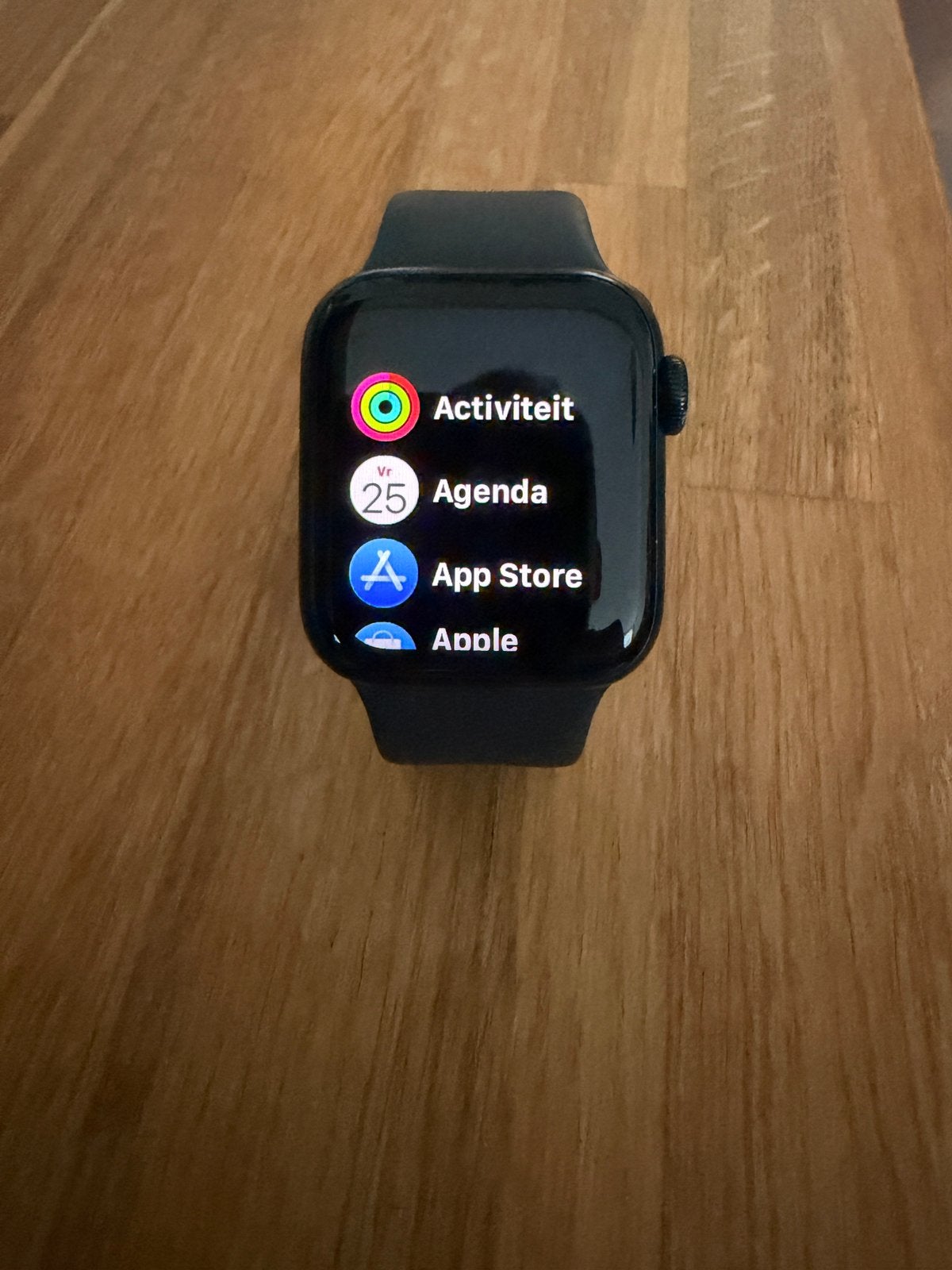 Apple Watch SE 2022 40 MM Zwart, Ophalen, Zwart, IOS, Zo goed als nieuw