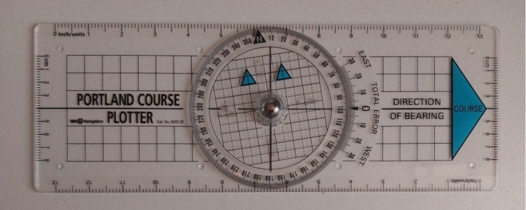 Koersplotter – Portland Course Plotter – Bretonse Plotter, Ophalen of Verzenden, Zo goed als nieuw, Kaartplotter of Fish Finder