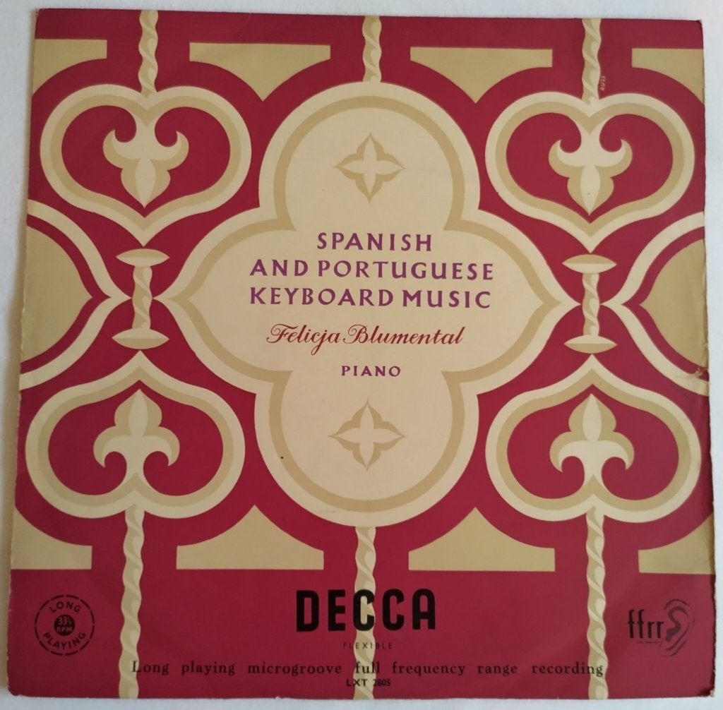 LP Felicja Blumental - Spanish And Portuguese Keyboard Music, Originele persing, Ophalen of Verzenden, Kamermuziek, Gebruikt