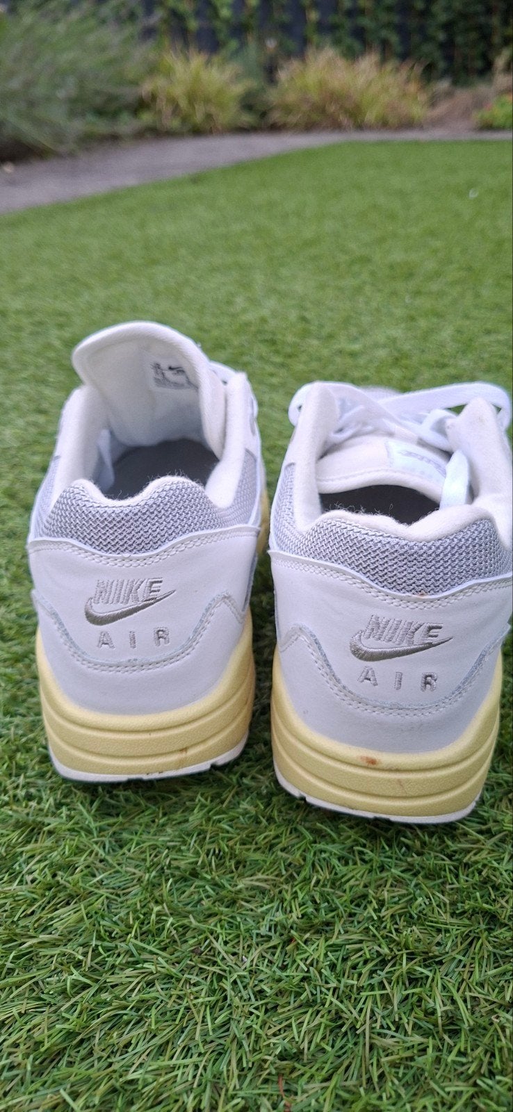 Nike Air Max 1 Patta Monarch - Maat 44, Wit, Nike, Ophalen of Verzenden, Sneakers of Gympen