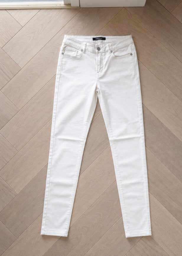 Witte jeans van Repeat - Maat 36, Kleding | Dames, Spijkerbroeken en Jeans, Ophalen of Verzenden, Zo goed als nieuw, Wit, W28 - W29 (confectie 36)