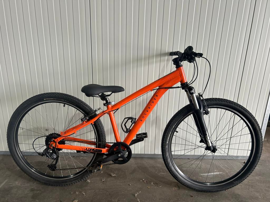 Rockrider ST 500 Jongensfiets/Mountainbike - 7 versnellingen, Ophalen, Gebruikt, Versnellingen