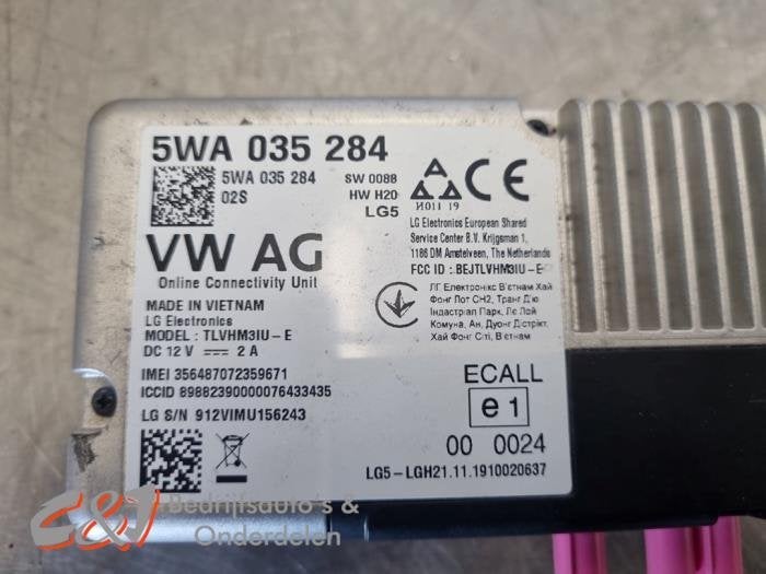 Bluetooth module van een Volkswagen Transporter, Auto-onderdelen, Gebruikt, -, Volkswagen, -