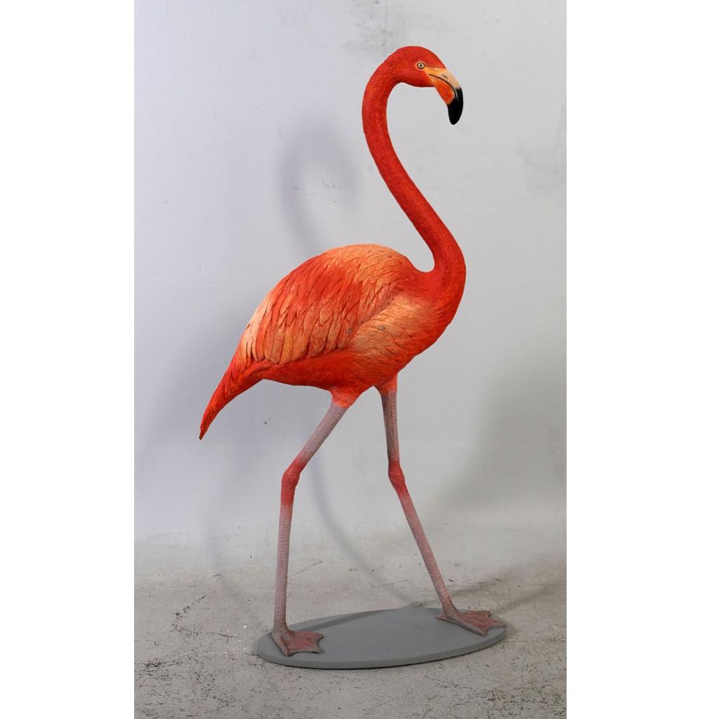 Flamingo beeld - Hoogte 99 cm, Verzamelen, Dierenverzamelingen, Ophalen, Nieuw, Overige typen