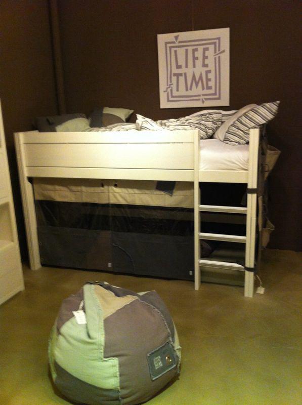 Life Time hoogslaper 90 x 200, Kinderen en Baby's, Kinderkamer | Stapelbedden en Hoogslapers, Ophalen, Gebruikt, Hoogslaper