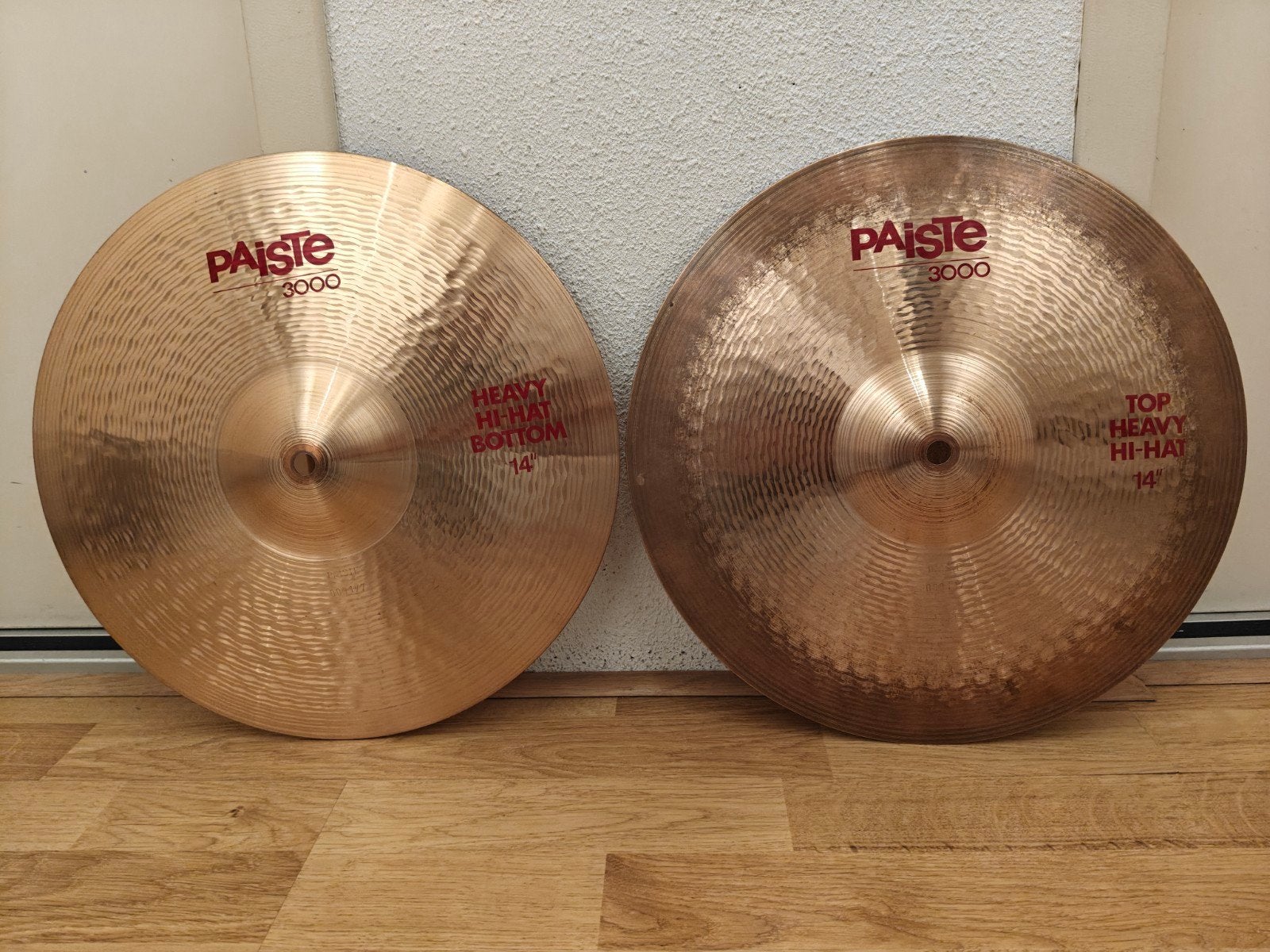 Paiste 3000 Hi hat 14 inch paiste 3000 14 inch chrash, Ophalen of Verzenden, Gebruikt, Overige merken