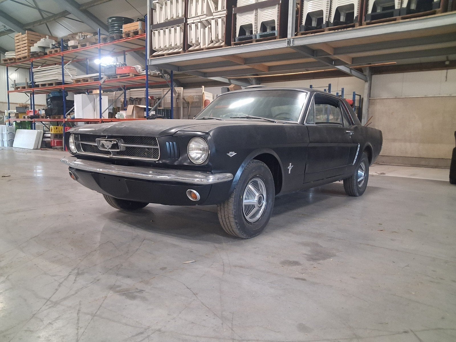 ford mustang 1965, Automaat, Achterwielaandrijving, 5000 cc, Zwart