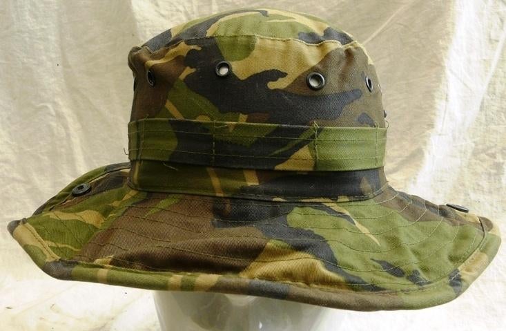 Hoed / Pet Zomer, Woodland Camouflage, maat 54, KL, 2007.(1), Ophalen of Verzenden, Landmacht, Nederland, Kleding of Schoenen
