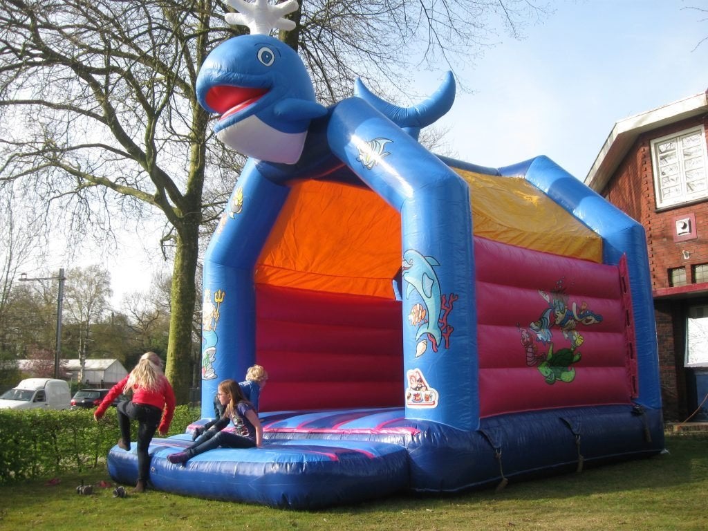 Springkussen verhuur, Ophalen, Zo goed als nieuw, Overige