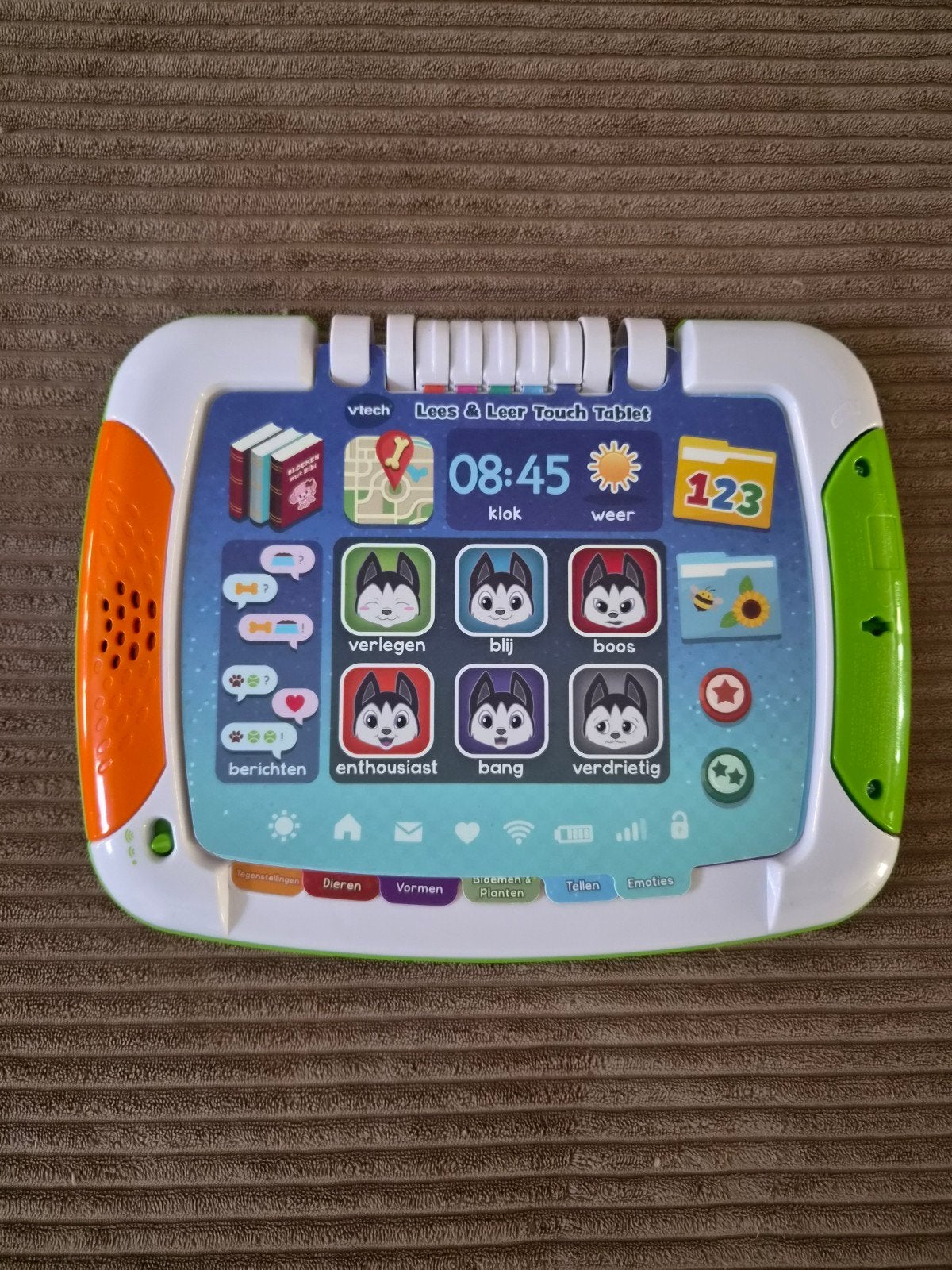 VTech Lees & Leer Touch Tablet -Interactief speelgoed, Ophalen of Verzenden, Zo goed als nieuw, Taal en Lezen, Met licht