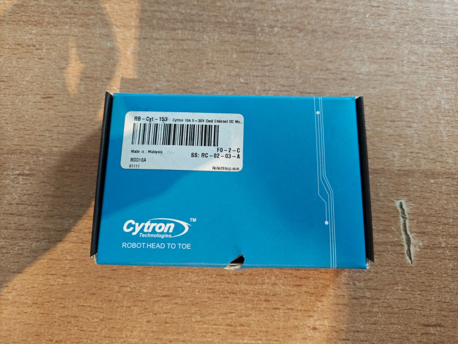 Cytron  RB-Cyt-153 Dual Channel DC Motor Driver, Hobby en Vrije tijd, Elektronica-componenten, Ophalen of Verzenden, Nieuw
