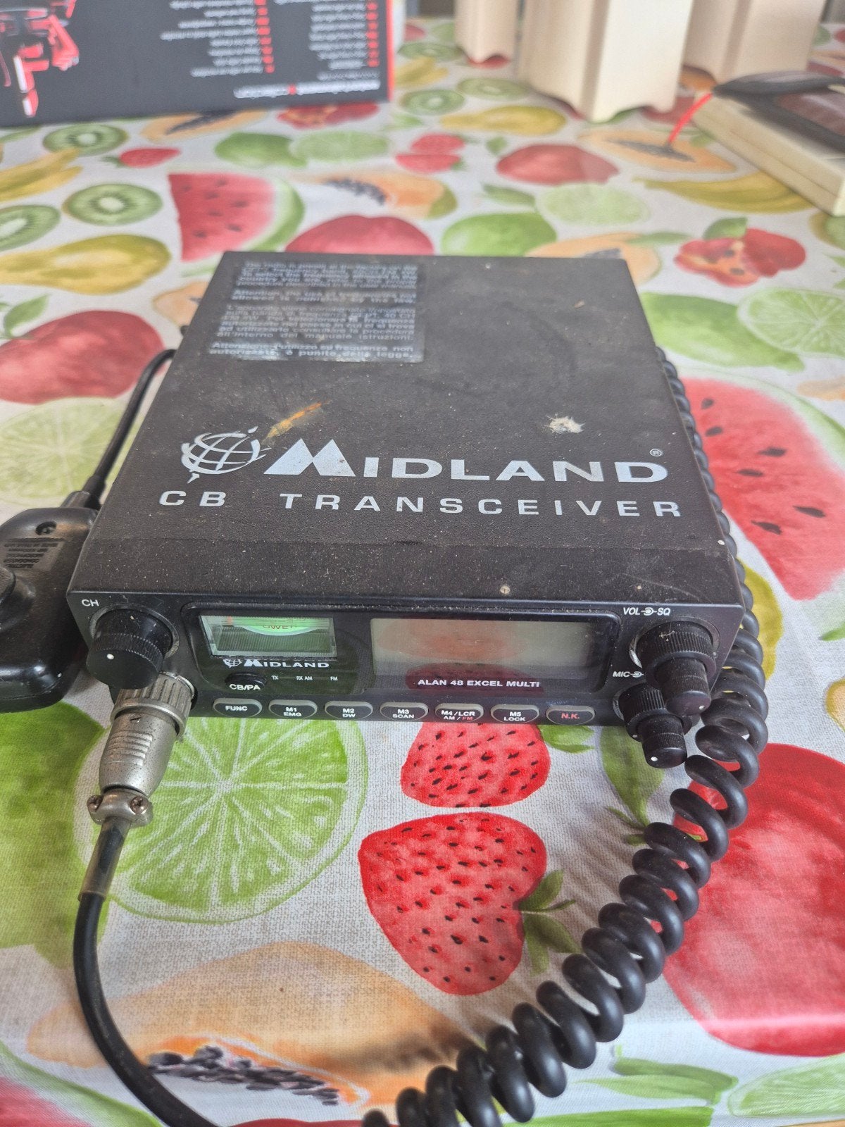 Midland CB Transceiver Alan 48 Excel Multi, Ophalen of Verzenden, Gebruikt, Zender en Ontvanger