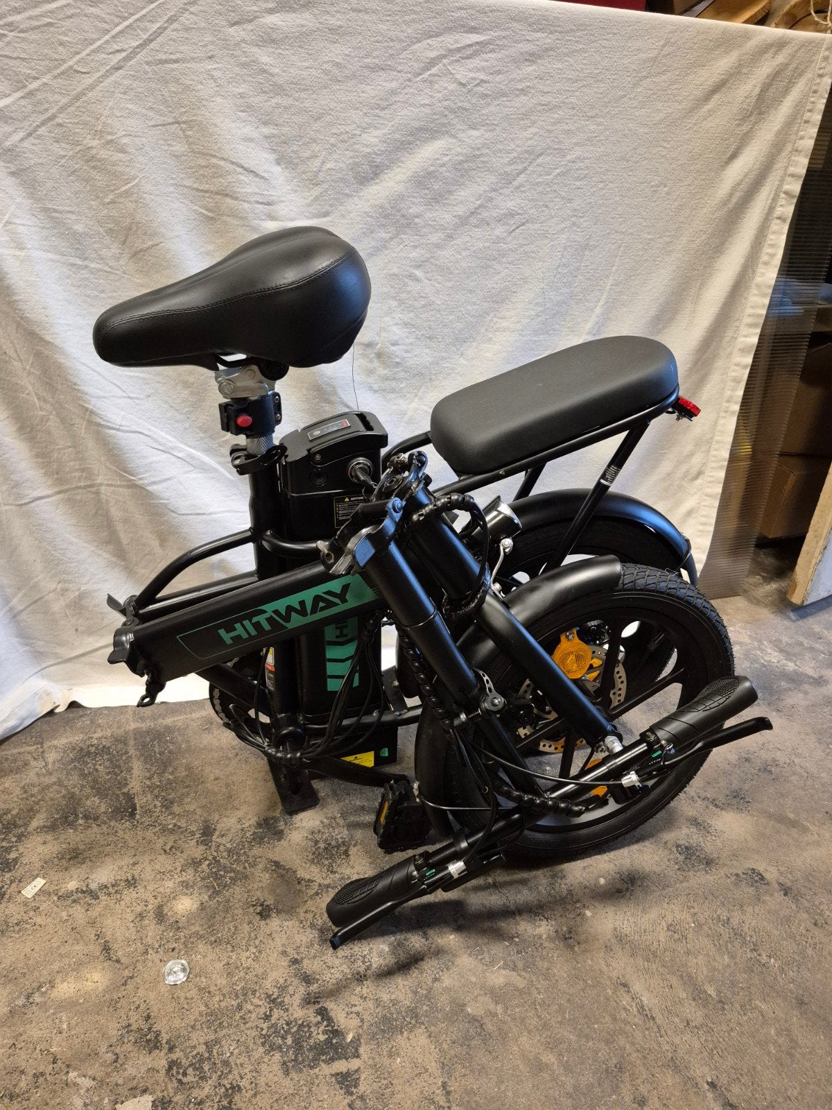 Hitway BK5SL elektrische vouwfiets - Zo goed als nieuw, Fietsen en Brommers, 16 tot 18 inch, Versnellingen, Zo goed als nieuw