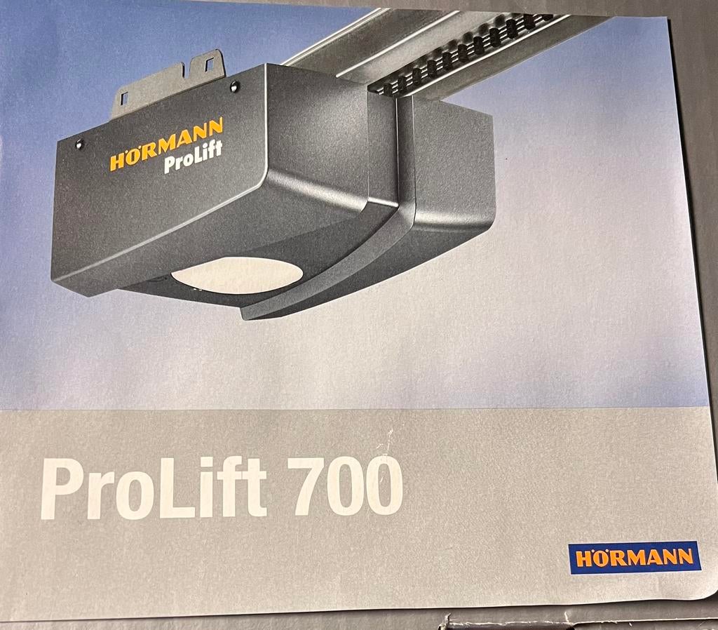 Hörmann Garagepoortaandrijvig - Prolift 700 - Nieuw, Ophalen of Verzenden, Nieuw, Elektromotor, Minder dan 1400 rpm