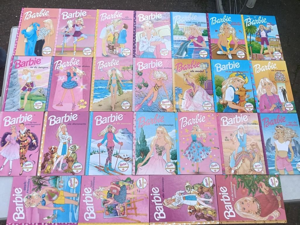 Grote collectie Barbie boekjes, Ophalen of Verzenden, Gelezen, Diverse auteurs, Fictie algemeen
