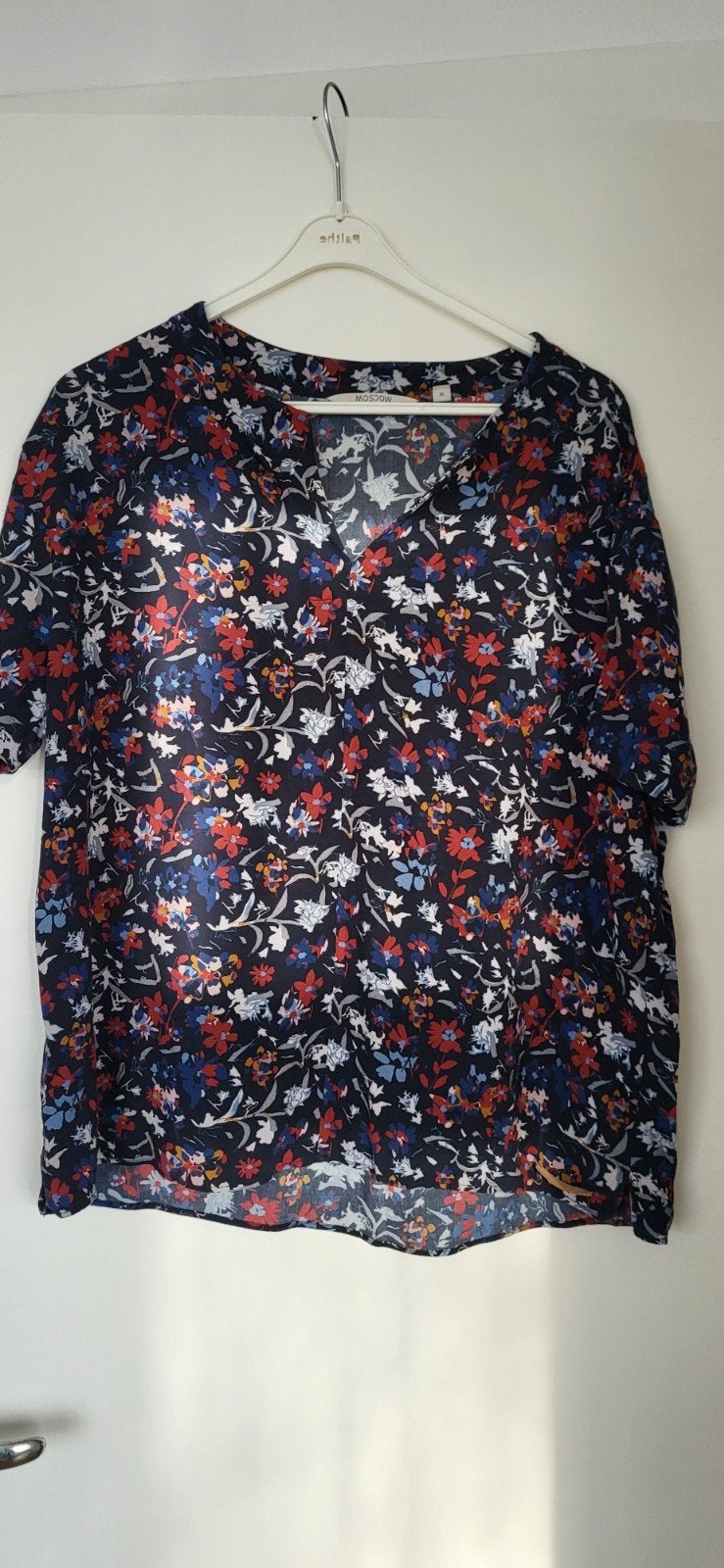 Moscow blouse met bloemenprint - Maat M, Maat 38/40 (M), Mos Mosh, Meerkleurig, Ophalen of Verzenden