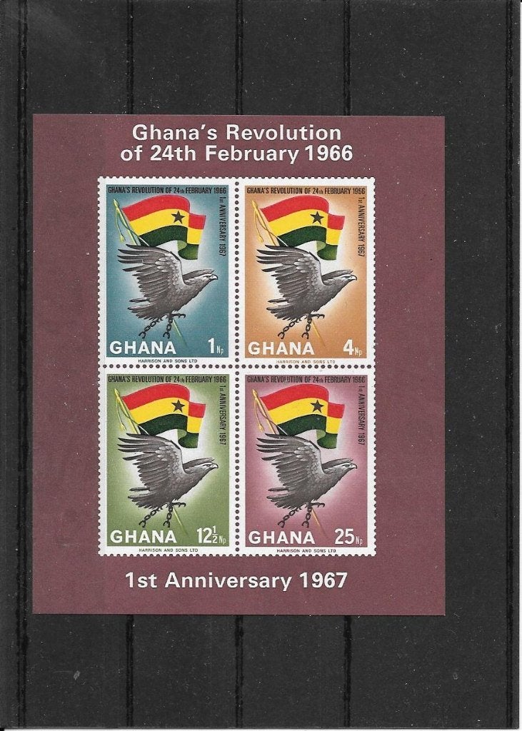 Ghana Februari revolutie, Ophalen of Verzenden, Overige landen, Postfris