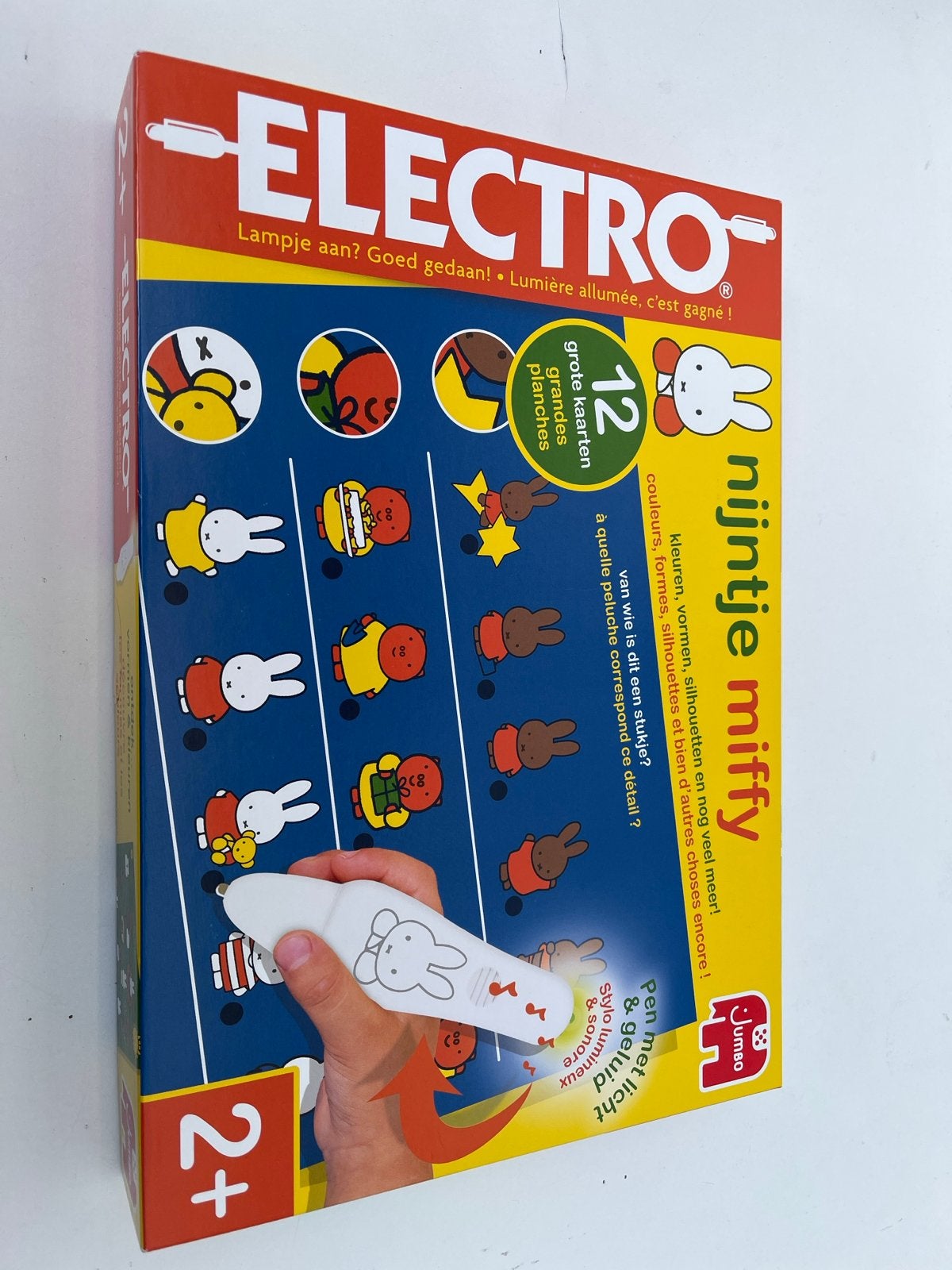 Jumbo Nijntje Miffy Electro met licht en geluid, Ophalen, Zo goed als nieuw, Ontdekken, Met licht