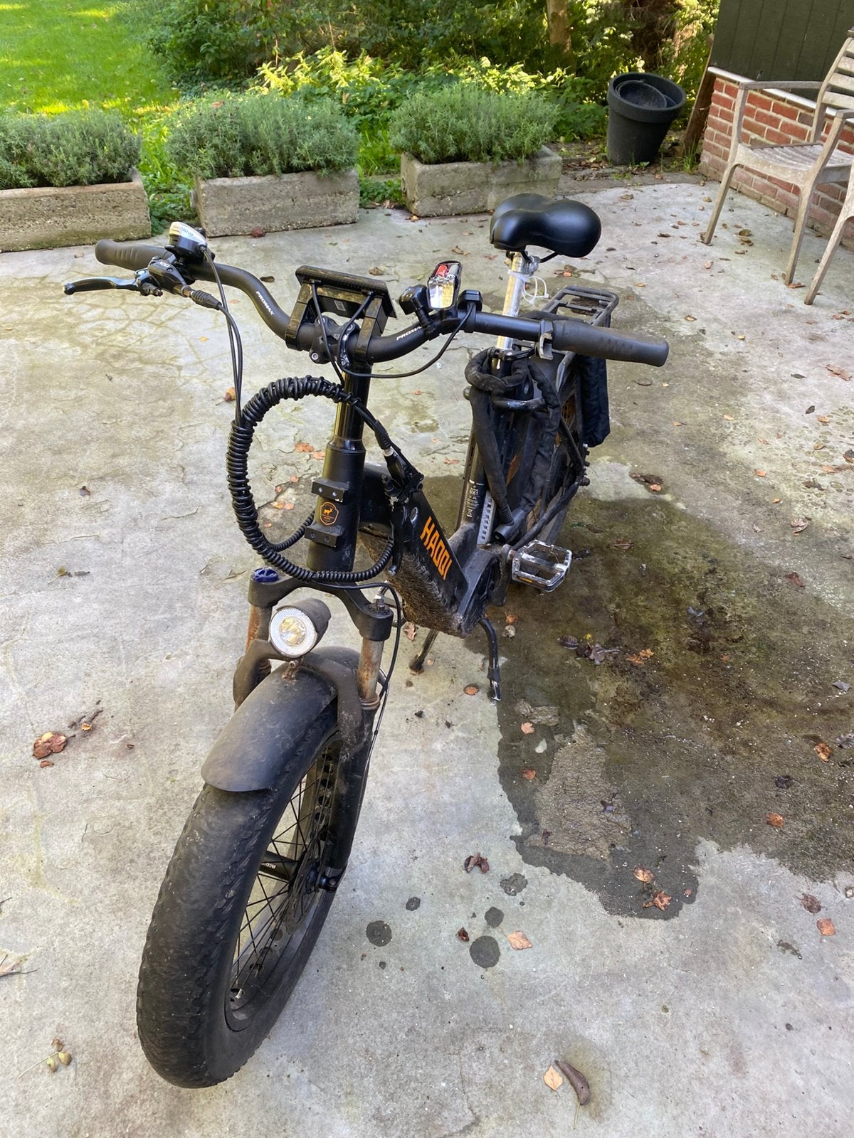 Fatbike opknapper haoqi, Gebruikt, 47 tot 51 cm, 30 tot 50 km per accu, Ophalen