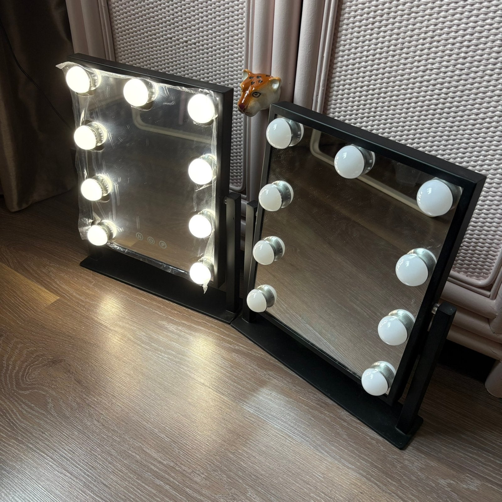 Hollywood make up spiegels, Ophalen, Zo goed als nieuw, Licht