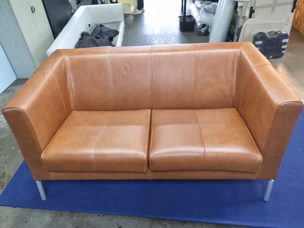 Montis Kubik 2,5 zits bank, Ophalen of Verzenden, 75 tot 100 cm, Leer