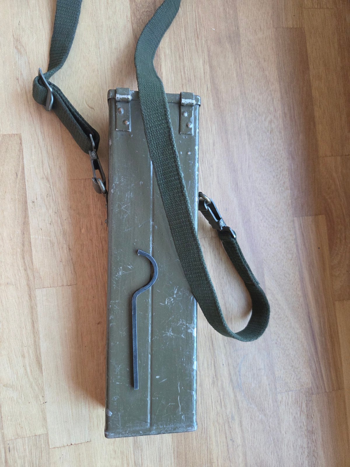 Opbergtrommel AI kijker richt recht FN FAL, Verzamelen, Ophalen of Verzenden, Landmacht, Nederland