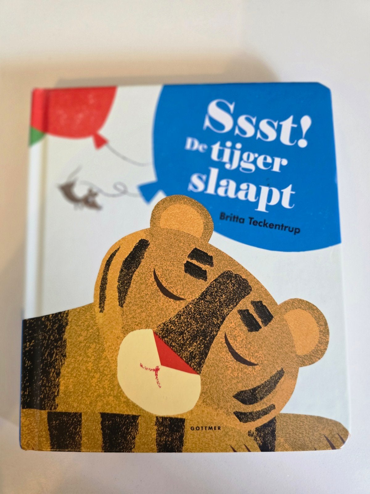 Sssst! De tijger slaapt - Britta Teckentrup (2018), Boeken, Fictie algemeen, Jongen of Meisje, Ophalen of Verzenden, Zo goed als nieuw