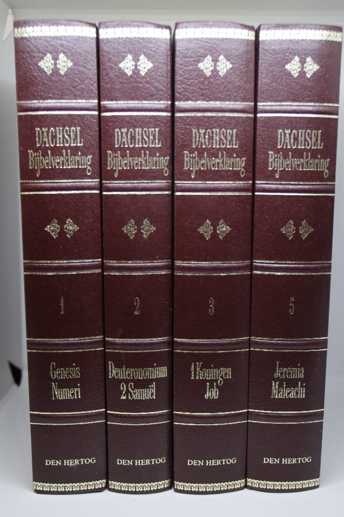 Diverse delen Bijbelverklaring Dachsel, Boeken, Ophalen of Verzenden, Gelezen