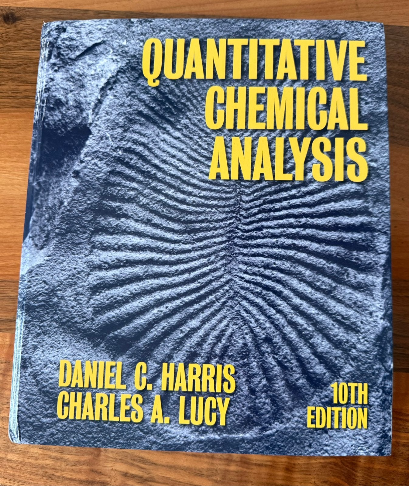 QUANTITATIVE CHEMICAL ANALYSIS 10TH EDITION, Boeken, Ophalen of Verzenden, Zo goed als nieuw, Natuurwetenschap