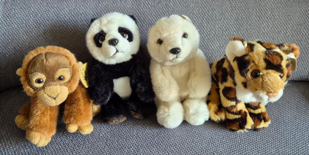 Wwf knuffels, Kinderen en Baby's, Speelgoed | Knuffels en Pluche, Ophalen of Verzenden, Zo goed als nieuw, Overige typen