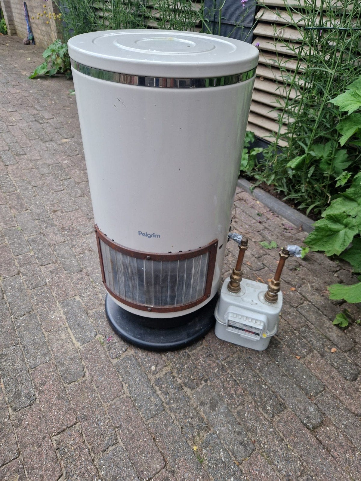 Pelgrim Gaskachel - Vrijstaand, Gebruikt, Ophalen, Gebruikt, Gas, Vrijstaand