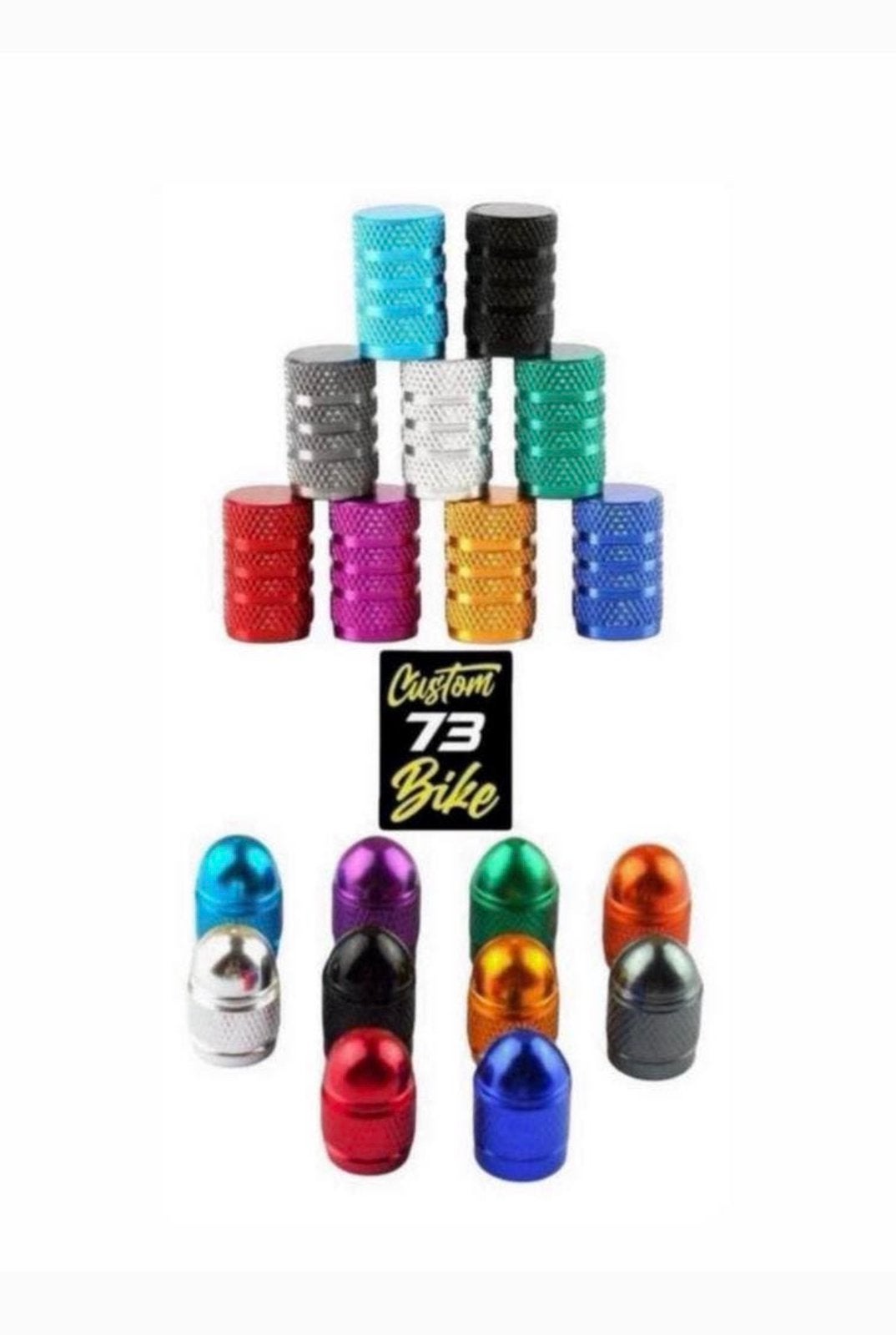 COLORED VALVE CAPS FOR SUPER73, Ophalen of Verzenden