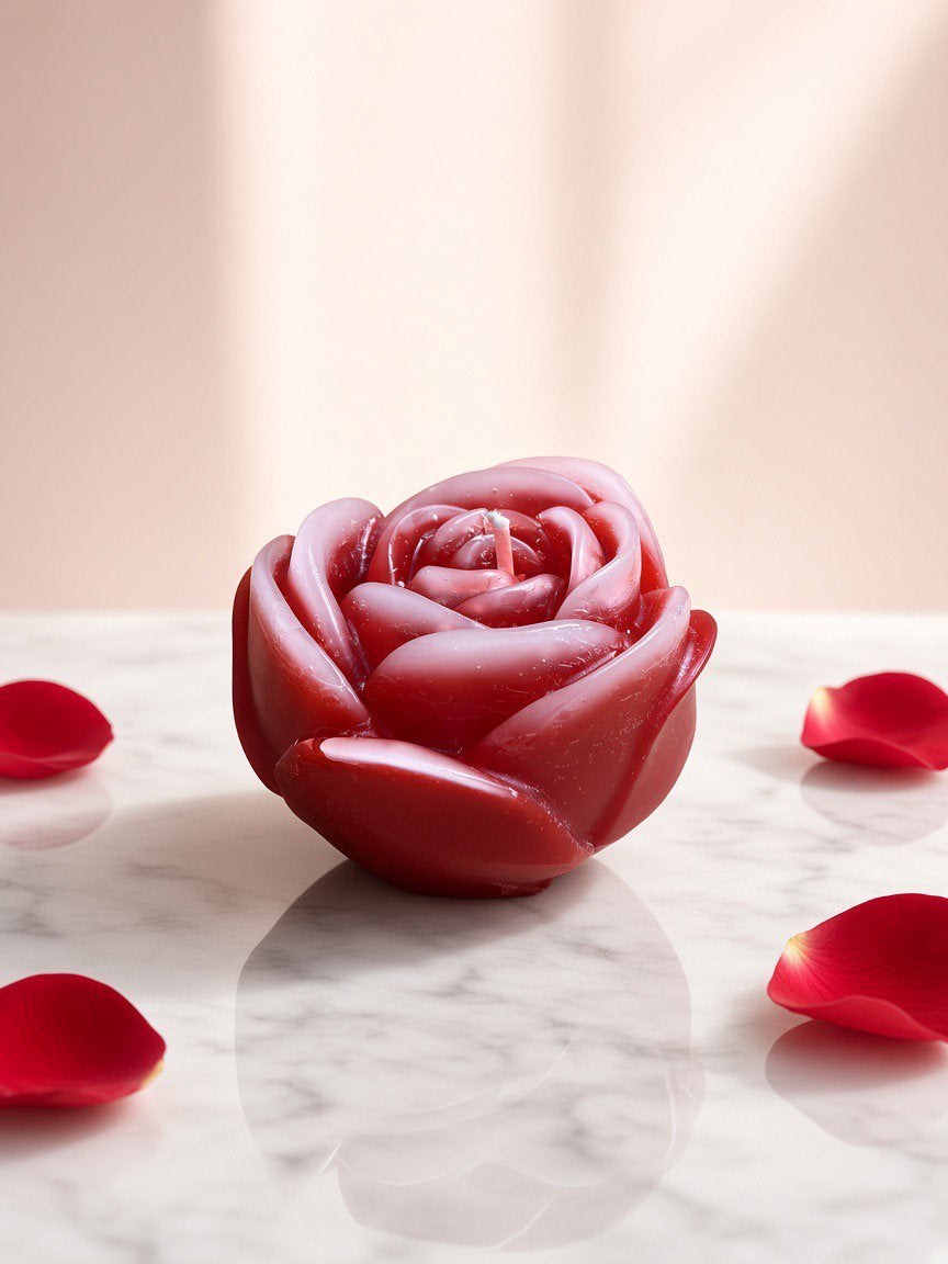 Zelfgemaakte roses, Ophalen of Verzenden, Zo goed als nieuw, Rood, Overige typen