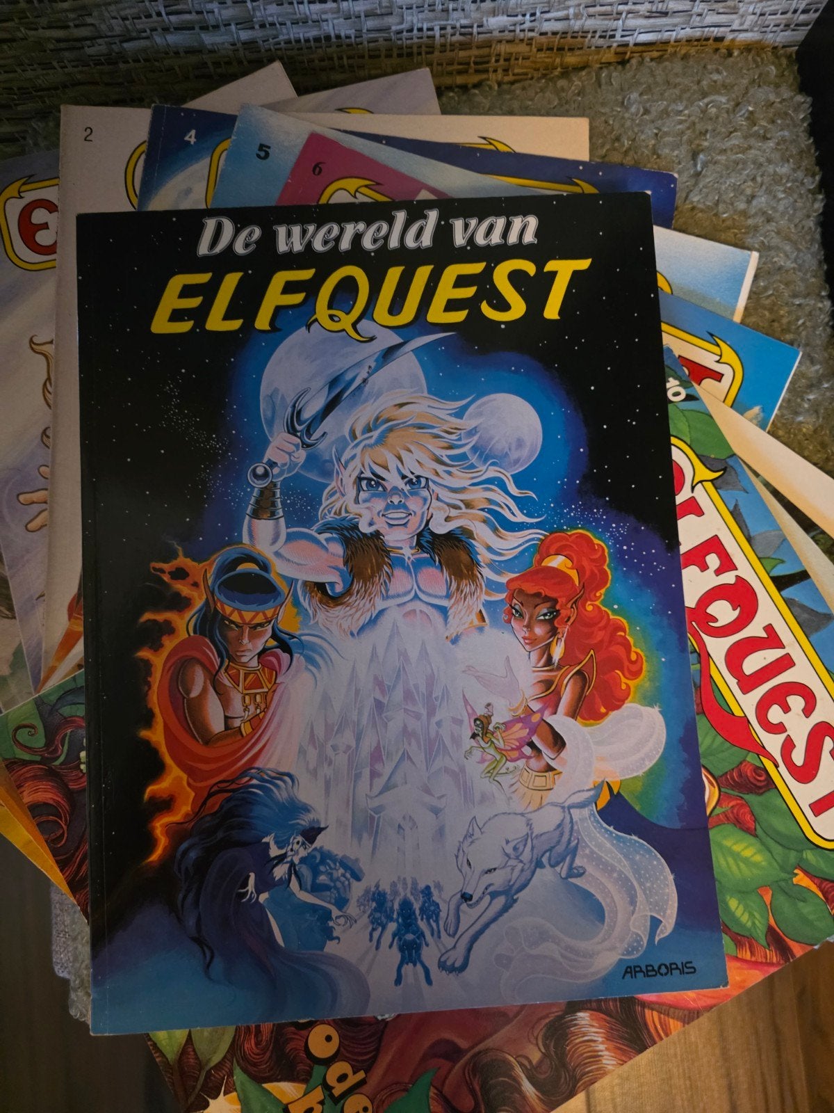 Complete serie Elfquest Arboris & Dark Dragon (98 delen), Complete serie of reeks, Ophalen of Verzenden, Gelezen, Wendy pini