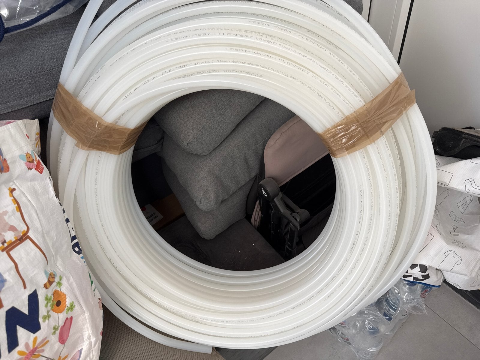 Vloerverwarmingsbuis Flexpert 16x2.0 - 90m, Overige materialen, 6 meter of meer, Overige typen, Nieuw